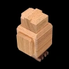Karakuri-box: “The Owl Shock” – Diagonal aerial view of the owl’s back – Designer: Yoh Kakuda
