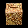 Himitsu-bako : Tirelire - 2 sun 2 steps - Vue de haut - Fente pour les pièces - Créateur Izumiya