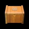 Karakuri-Box: Ansicht der Vorderseite von oben – Designer: Hiroshi Iwahara