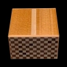 Quadratische Karakuri "Klopf-Box" (5 Schritte) von Hiroyuki Oka | Himitsu-Karakuri