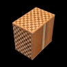Square "Knock Box" Himitsu (5 Steps) by Hiroyuki Oka | Himitsu-Karakuri
