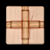 Karakuri Box : A Present For You - Vue de dessus de la boîte et son ruban en forme de nœud cadeau - Créateur : Shou Sugimoto
