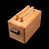 Karakuri Box: The Toaster (small) - Diagonal top view - Idea by A. Kamei - KCG