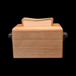 Karakuri Box: The Toaster (small) - Front view of the box - Idea by A. Kamei - KCG