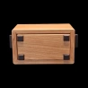 Karakuri Box: The Toaster (small) - Front view of the bottom of the box - Idea by Akio Kamei - KCG