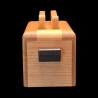 Karakuri Box : The Toaster (small) - Vue de face d'une largeur - Idée A. Kamei - KCG