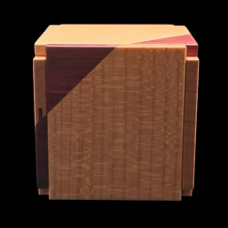 Karakuri Box: R Cube 2 - Front view - Designer: Hideaki Kawashima