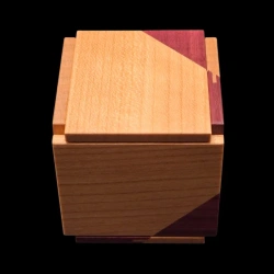 Karakuri Box: R Cube 2 – 2. Ansicht von oben – Designer: Hideaki Kawashima