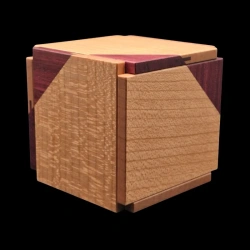 Karakuri Box: R Cube 2 - Diagonal view - Designer: Hideaki Kawashima