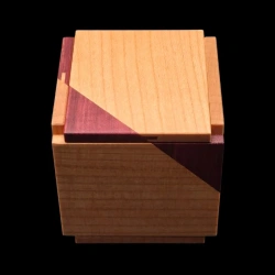 Karakuri Box: R Cube 2 - Top view - Designer: Hideaki Kawashima