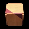 Karakuri Box: R Cube 2 - Top view - Two-colour - Designer: Hideaki Kawashima
