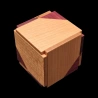 Karakuri Box: R Cube 2 - Diagonal top view - Designer: Hideaki Kawashima