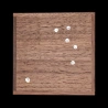 Karakuri box: Cassiopeia (Small) - Front view and crystal stars - Designer: Akio Kamei