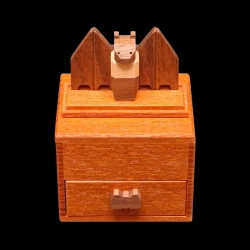 Karakuri Box: «The Thinking Bat» (El murciélago pensante) - Vista aérea - Creador: Yoh Kakuda