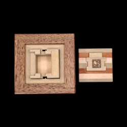 Karakuri box: Let's get dressed - Vista de la caja abierta - Espacio interior - Diseñador: Shou Sugimoto