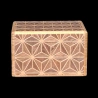 Himitsu-bako : 2 sun 10 steps motif Kuroasa - Vue de face d'un côté - Créateur : Izumiya