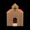 Karakuri-box : L'Église - vue de face - Créateur : Hiroshi Iwahara