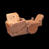 Karakuri Box: Hungry Sea Otter – Right-hand side view – Designer: Yasuaki Kikuchi